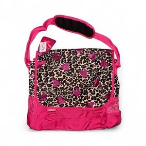 The Children's Place Pink Leopard Print Kids Bag